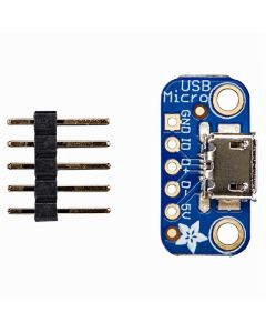 ADAFRUIT 1833 - Placă Breakout USB Micro-B