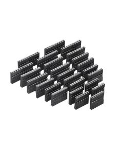 ADAFRUIT 3146 - Pachet carcase conectori mari pe un rând 25 buc.