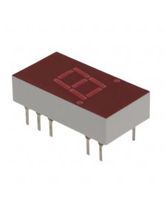 BROADCOM 5082-7611 - Display 7 segmente 0.3" simplu roșu 14-DIP