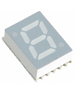 BROADCOM HDSM-281B - Display 7 segmente 0.28" simplu albastru 12SMD