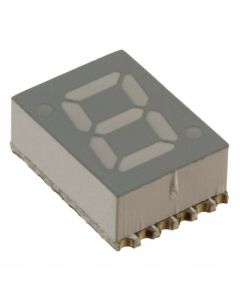 BROADCOM HDSM-283C - Display 7 segmente 0.28" simplu roșu 12SMD