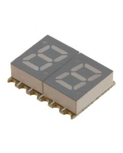 BROADCOM HDSM-293C - Display 7 segmente 0.28" dublu roșu 10SMD