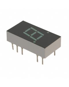 BROADCOM HDSP-3601 - Display 7 segmente 0.3" simplu verde 14DIP