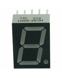 BROADCOM HDSP-5501 - Display 7 segmente 0.56" simplu roșu 10DIP