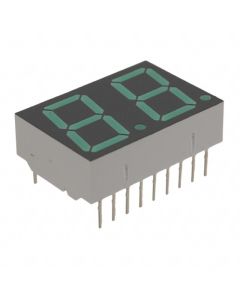 BROADCOM HDSP-5623 - Display 7 segmente 0.56" dublu verde 18DIP