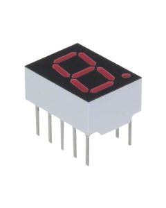 BROADCOM HDSP-F501 - Display 7 segmente 0.4" simplu verde 10DIP