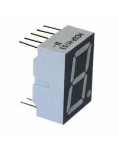 BROADCOM HDSP-H153 - Display 7 segmente 0.56" simplu roșu 10DIP