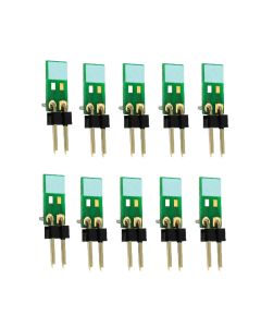 CHIP QUIK DC0805J-10X - 10 buc. adaptor componente discrete 0805 la TH