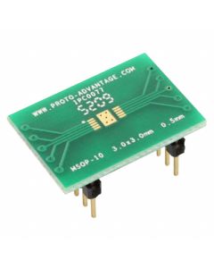CHIP QUIK IPC0077 - Adaptor SMT MSOP-10 la DIP-14
