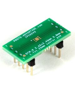 CHIP QUIK IPC0243 - Adaptor SMT DFN-6 la DIP-10 (0.8mm)