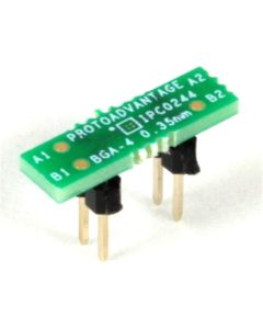 CHIP QUIK IPC0244 - Adaptor SMT BGA-4 la DIP-4 (0.35mm)