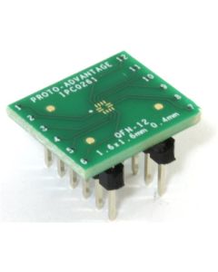 CHIP QUIK IPC0261 - Adaptor SMT QFN-12 la DIP-12 (0.5mm)
