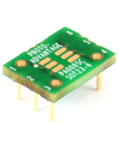 CHIP QUIK PA0085C - Adaptor SMT SOT23-6 la DIP-6 (0.95mm)
