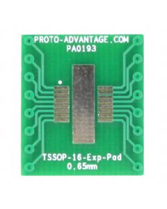 CHIP QUIK PA0193 - Adaptor SMT TSSOP-16 (Exp Pad) la DIP-16