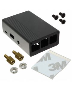 DFROBOT FIT0417 - Carcasă din aluminiu neagră 4.055"L x 1.614"W