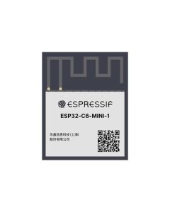 ESPRESSIF SYSTEMS ESP32-C6-MINI-1-H4 - Modul RF TXRX BT și WiFi cu antenă PCB SMD