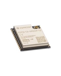 ESPRESSIF SYSTEMS ESP32-C6-WROOM-1U-N8 - Modul RF TXRX BT și WiFi cu antenă PCB SMD