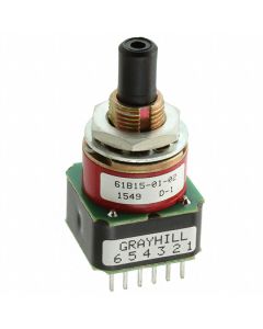 GRAYHILL 61B15-01-02 - Encoder optic în cuadratură vertical PC Pin