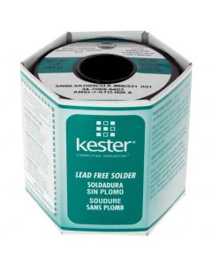 KESTER SOLDER 24-7068-6403 - Fludor hidrosolubil .031" 20AWG 1lb
