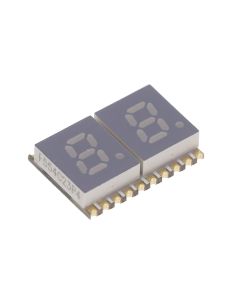 KINGBRIGHT ACDC02-41CGKWA-F01 - Display 7 Segmente 0.2" Dublu Verde 20SMD