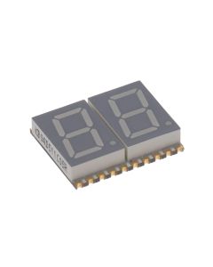 KINGBRIGHT ACDC04-41SURKWA-F01 - Display 7 Segmente 0.4" Dublu Roșu 20SMD