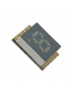 KINGBRIGHT ACSC02-41SURKWA-F01 - Display 7 Segmente 0.2" Simplu Roșu 10SMD