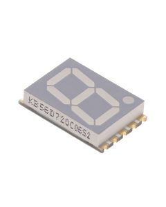 KINGBRIGHT ACSC56-41SEKWA-F01 - Display 7 Segmente 0.56" Simplu Portocaliu 10SMD