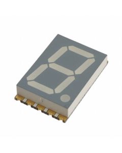 KINGBRIGHT ACSC56-41SURKWA-F01 - Display 7 Segmente 0.56" Simplu Roșu 10SMD