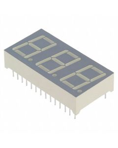 KINGBRIGHT BC56-11EWA - Display 7 Segmente 0.56" Triplu Roșu 28DIP