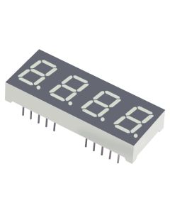 KINGBRIGHT CC04-41SURKWA - Display LED 0.56" 4 Cifre Roșu