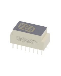 KINGBRIGHT PSA39-21GWA - Display 14 Segmente 0.39" Simplu Verde 16DIP