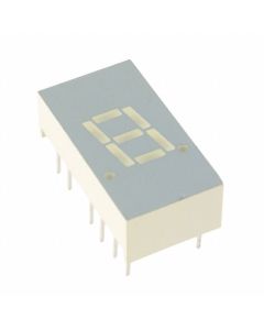 KINGBRIGHT SA03-11EWA - Display 7 Segmente 0.3" Simplu Roșu 14DIP