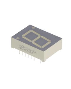 KINGBRIGHT SA08-11CGKWA - Display 7 Segmente 0.8" Simplu Verde 16DIP