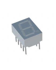 LITE-ON LSHD-F101 - Afișaj 7 segmente 0.39" simplu roșu 10DIP