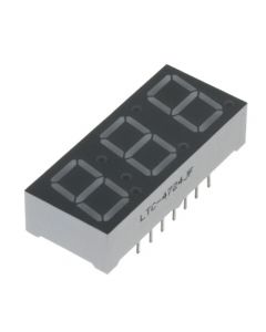 LITE-ON LTC-4724JF - Afișaj 7 segmente 0.39" triplu portocaliu/galben 15DIP