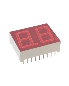 LITE-ON LTD-6940HR - Display 7 segmente 0.56" dual roșu 18DIP