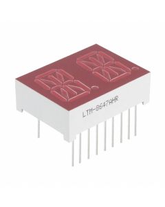 LITE-ON LTM-8647AHR - Display 14 segmente 0.54" dual roșu 18DIP