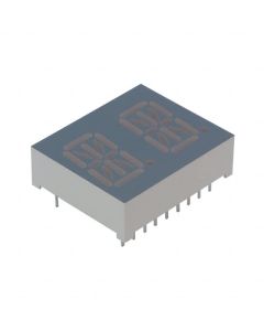 LITE-ON LTP-3786E - Display 14 segmente 0.54" dual roșu SAU 18DIP