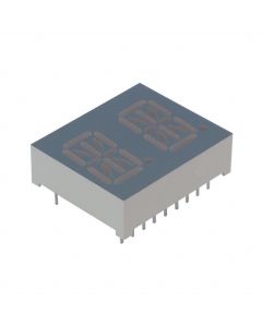 LITE-ON LTP-3786G - Display 14 segmente 0.54" dual verde 18DIP