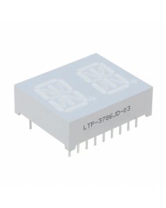 LITE-ON LTP-3786JD-03 - Display 14 segmente 0.54" dual roșu 18DIP