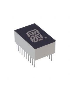 LITE-ON LTP-587G - Display 16 segmente 0.5" simplu verde 18DIP