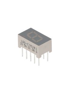 LUMEX OPTO LDS-C352RI - Display 7 segmente 0.3" simplu verde 10DIP