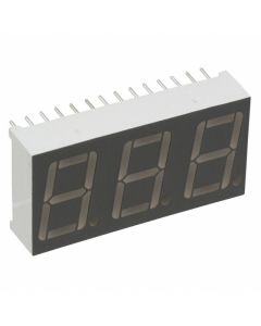LUMEX OPTO LDT-A514RI - Display 7 segmente 0.56" triplu roșu 28DIP