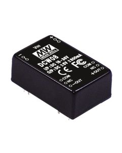 MEAN WELL DCW08B-15 - Convertor DC/DC +/-15V 8W