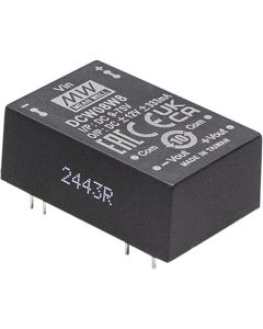 MEAN WELL DCW08W8-15 - 8W; 9-75Vin; 15Vout 267mA; DIP24