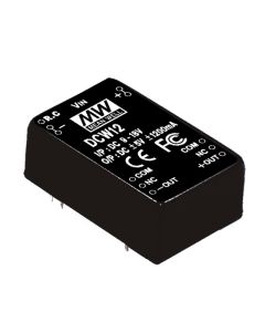 MEAN WELL DCW12A-05 - Convertor DC/DC +/-5V 12W