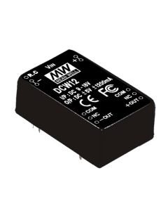 MEAN WELL DCW12C-15 - Convertor DC/DC +/-15V 12W