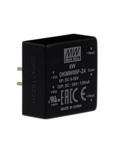MEAN WELL DKMW06F-24 - Convertor DC/DC +/-24V 6W