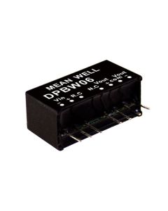 MEAN WELL DPBW06F-12 - Convertor DC/DC +/-12V 6W