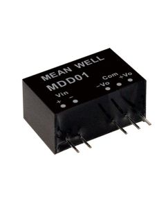 MEAN WELL MDD01N-15 - Convertor DC/DC +/-15V 1W